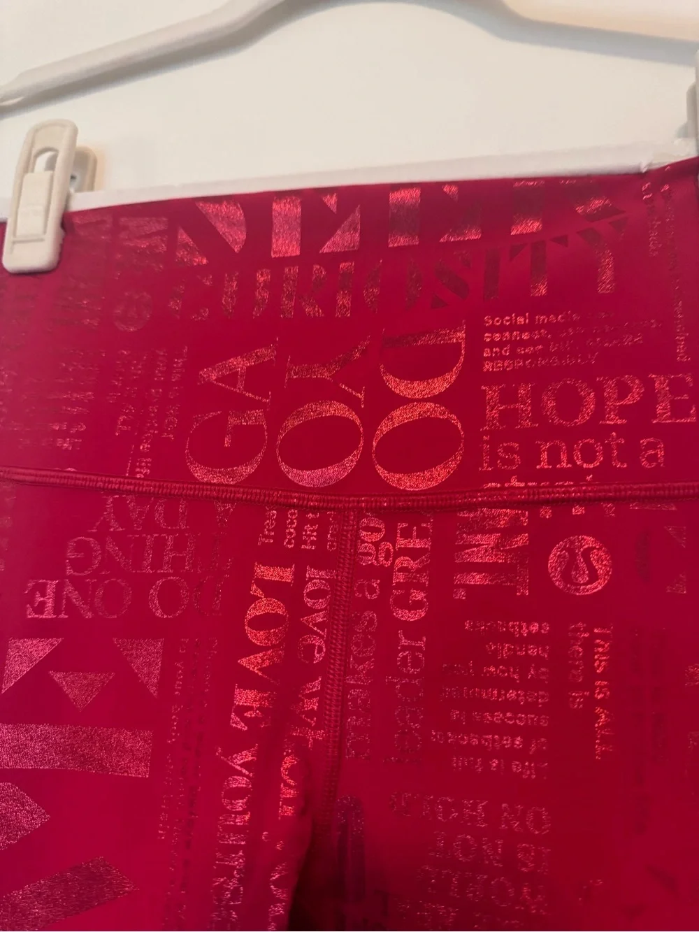 Lululemon Wunder Under High-Rise *Full-On Luxtreme Manifesto 20YR Manifesto 25”